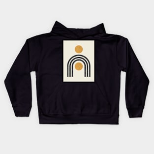 Mid-Century Modern - Arch Suns Kids Hoodie